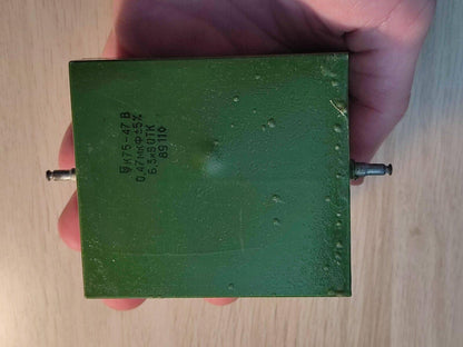 1 Stück K75-47 0,47 uF 6,3 kV 6300 V Hochspannungs-Hybrid-PIO-Kondensator Neu 5 %