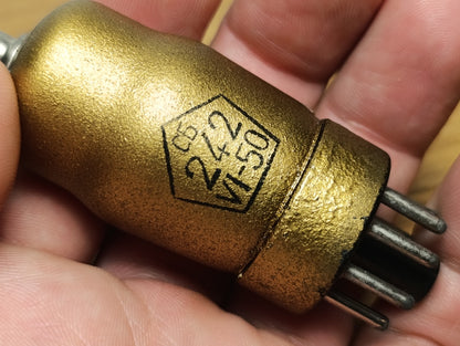 1pc. CB-242  CO-242 / SO-242 / СО-242 Pentagrid-Converter Heptode tube. TESTED