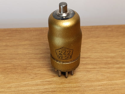 1pc. CB-242  CO-242 / SO-242 / СО-242 Pentagrid-Converter Heptode tube. TESTED