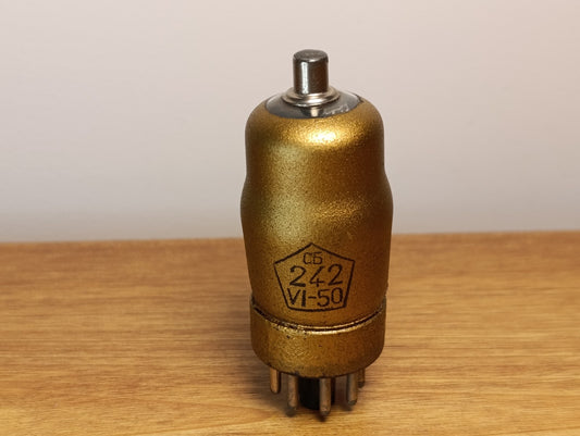 1pc. CB-242  CO-242 / SO-242 / СО-242 Pentagrid-Converter Heptode tube. TESTED