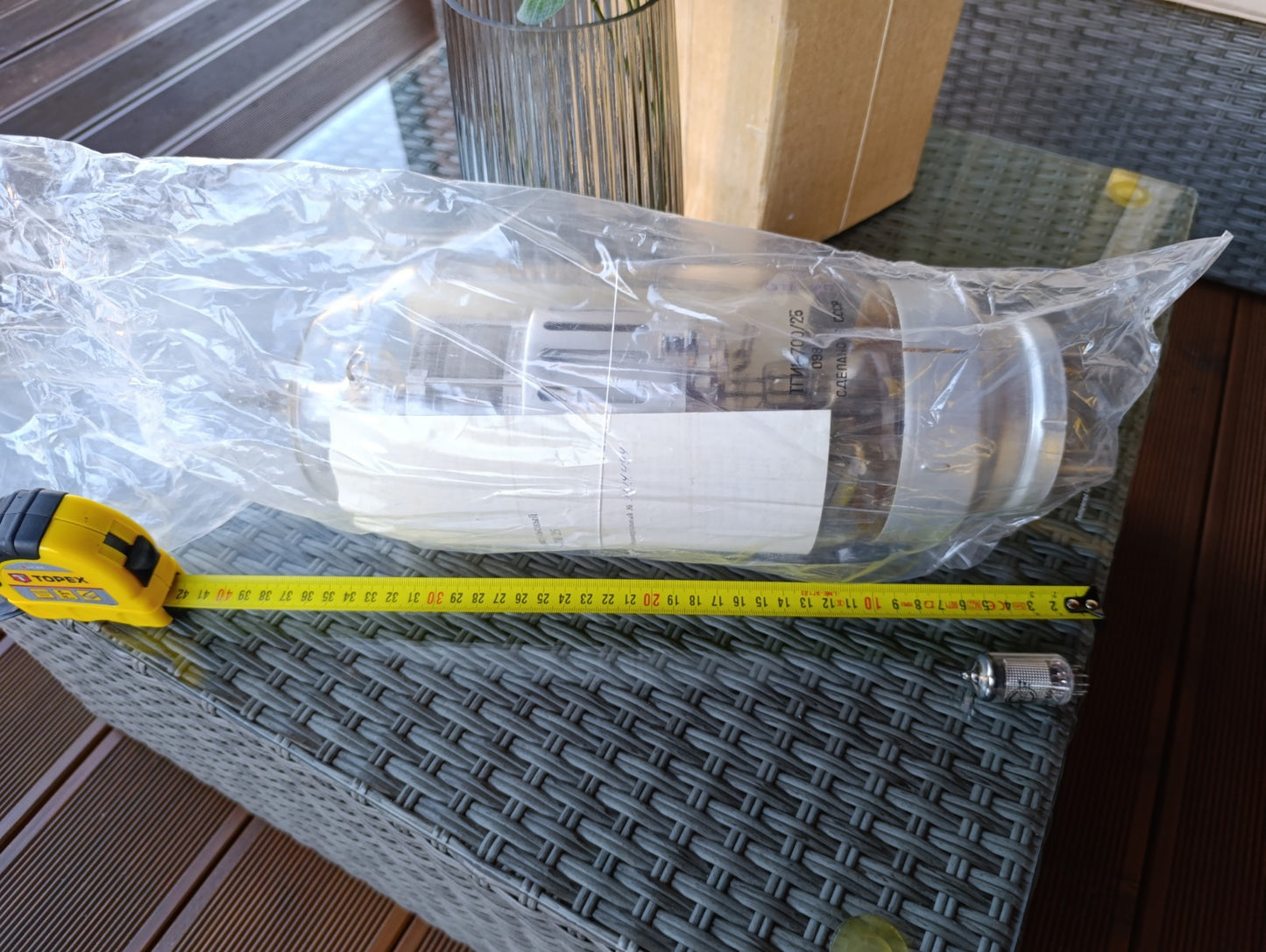 1x Huge Vintage USSR Pulse Modulator Thyratrone tgi1-700/25 (New OTK) Tesla Coil